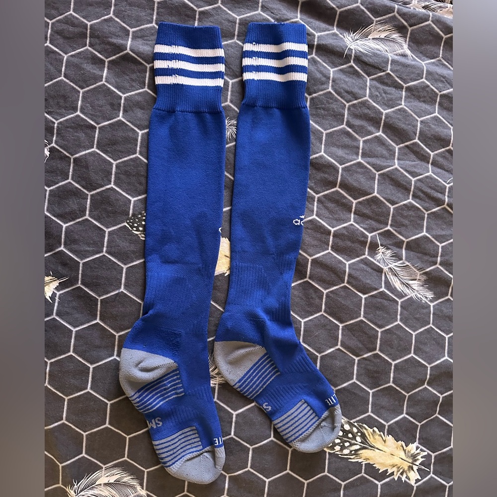 Adidas Royal Blue Athletic Socks